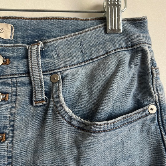 Madewell Cali Demi Boot Light Wash Jeans Size 28 - Picture 4 of 8